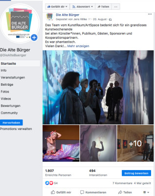 3. KunstRaum „Alte Bürger” 2020